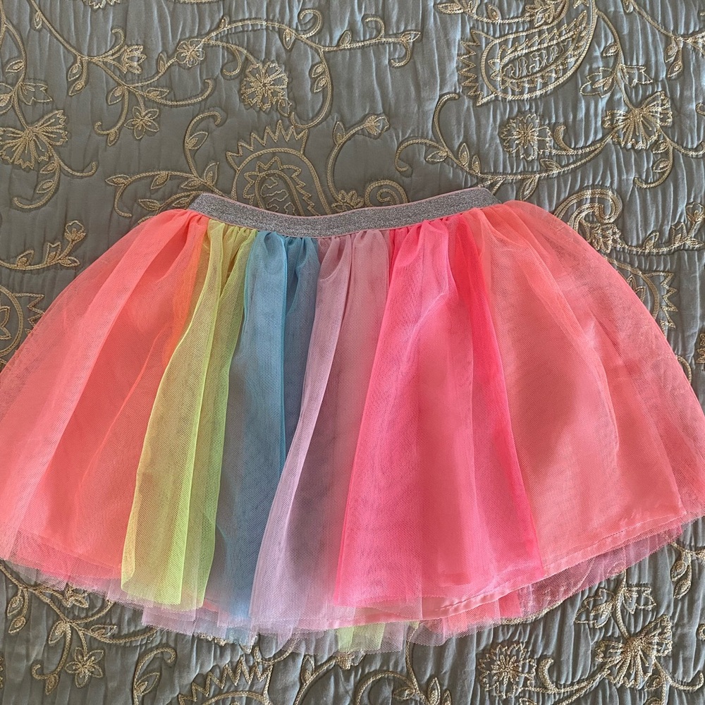 Gymboree Rainbow Tulle Skirt
